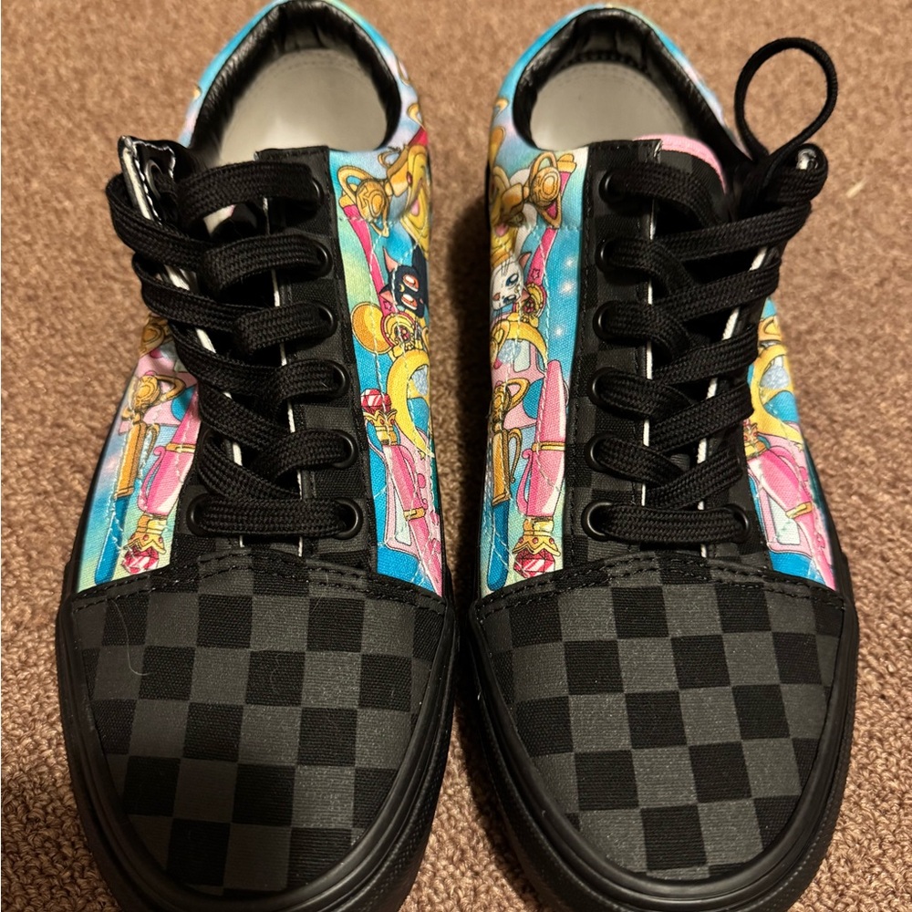 Brand New Sailor Moon Custom Vans woman’s 7.5